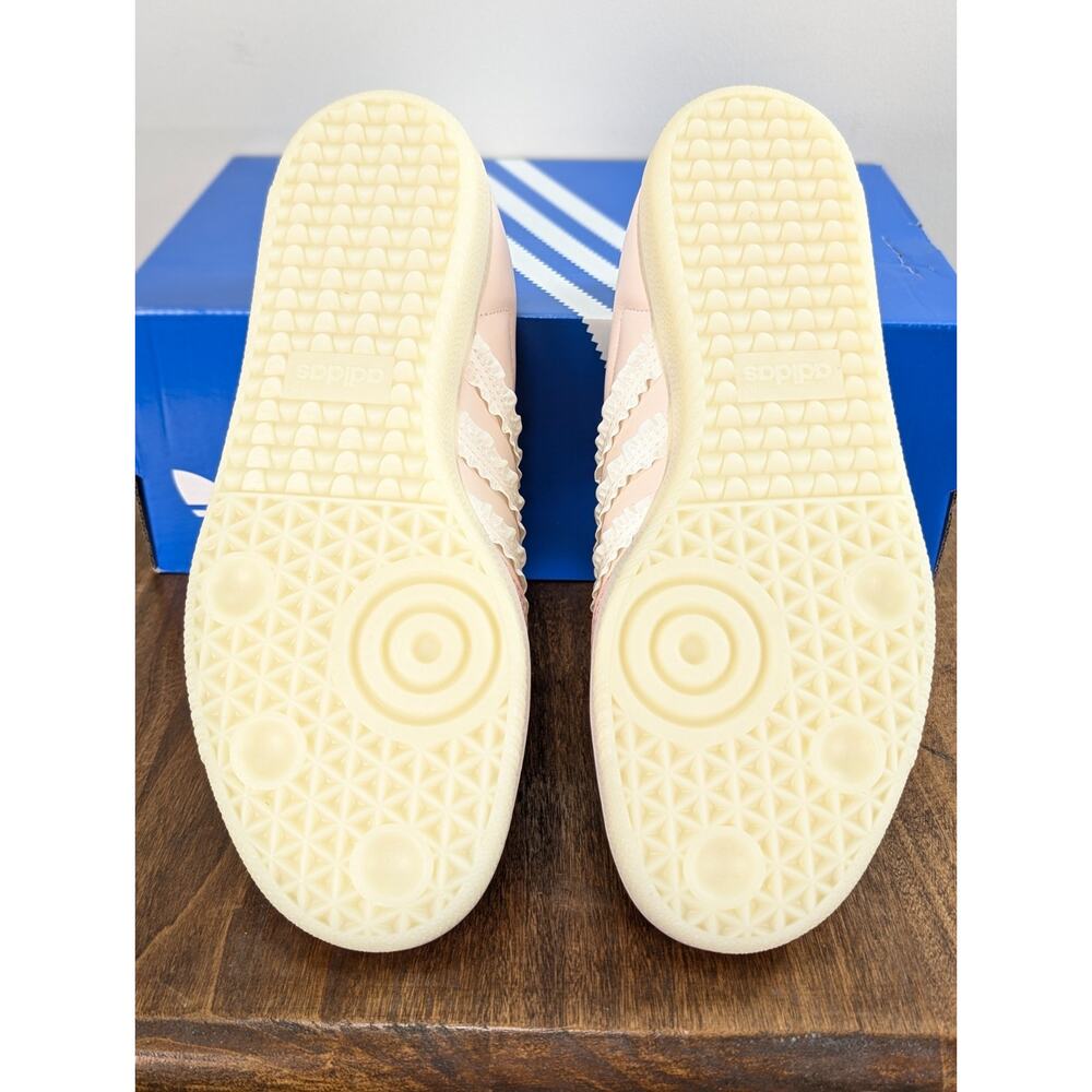 Adidas Samba Ruffle Stripes Pack Wonder Mauve JR8830 - Women's Size 8 New In Box - Picture 14 of 16